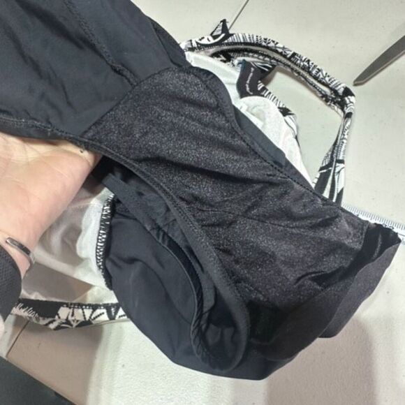 Azul by Maxine Of Hollywood Women's Skirted‎ Swim Dress One Piece Black White 8 - Picture 12 of 13